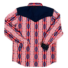 Load image into Gallery viewer, San Antonio Stripe Long Sleeve Performance Western Shirt