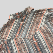 Load image into Gallery viewer, Southwest Aztec Salt Wash Pearl Snap