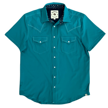 Load image into Gallery viewer, Alexandrite Short Sleeve Performance Western Shirt