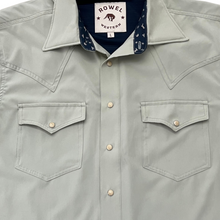 Load image into Gallery viewer, Sage Green Short Sleeve Performance Western Shirt