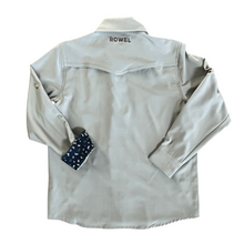 Load image into Gallery viewer, Youth Dove Grey Performance Western Shirt