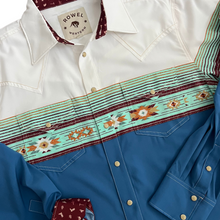 Load image into Gallery viewer, Blue Agave Long Sleeve Performance Western Shirt