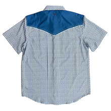 Load image into Gallery viewer, Blue Diamond Short Sleeve Performance Western Shirt