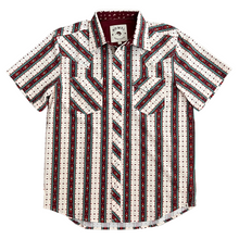 Load image into Gallery viewer, El Paso Stripe Short Sleeve Performance Western Shirt