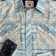 Load image into Gallery viewer, Aztec Oasis Long Sleeve Performance Western Shirt
