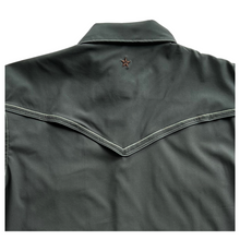 Load image into Gallery viewer, Gunmetal Short Sleeve Performance Western Shirt