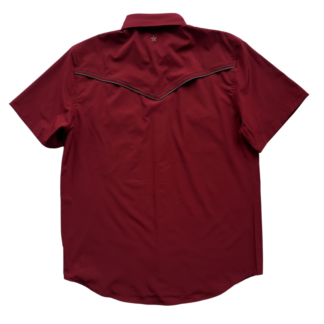 Cabernet Burgundy Irongate Piping Western | Rowel Western S Cabernet Burgundy Irongate Piping Western | Rowel Western S