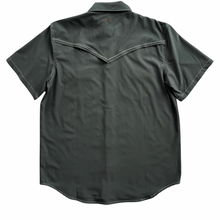 Load image into Gallery viewer, Gunmetal Short Sleeve Performance Western Shirt