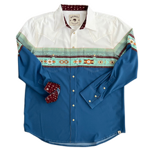 Load image into Gallery viewer, Blue Agave Long Sleeve Performance Western Shirt