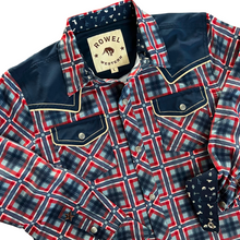 Load image into Gallery viewer, Youth Backyard Plaid Performance Western Shirt
