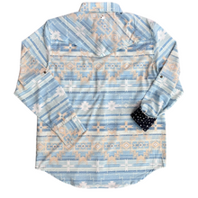 Load image into Gallery viewer, Aztec Oasis Long Sleeve Performance Western Shirt
