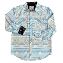 Load image into Gallery viewer, Aztec Oasis Long Sleeve Performance Western Shirt
