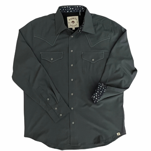 gunmetal grey dress shirt GunMetal MicroFiber Shirt XL