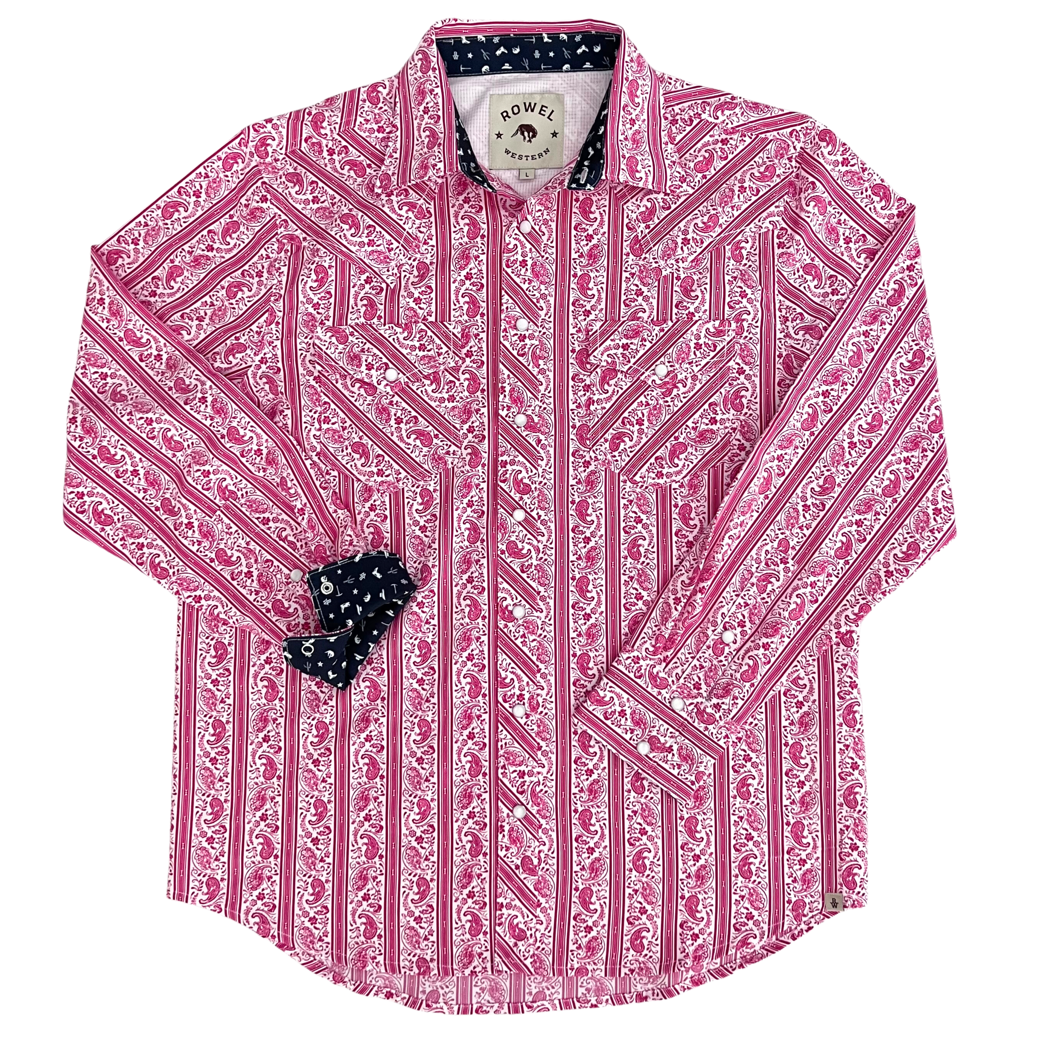 Cactus Flower Paisley Western | Rowel Western – Rowel Western Wear