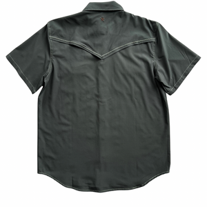 Gunmetal Short Sleeve Performance Western Shirt