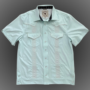 Light Blue Western Shirt | Pearl Snap Light Blue Western Shirt | Pearl Snap