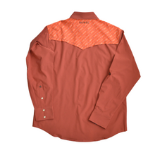 Load image into Gallery viewer, Barn Red / Zia Long Sleeve Performance Western Shirt
