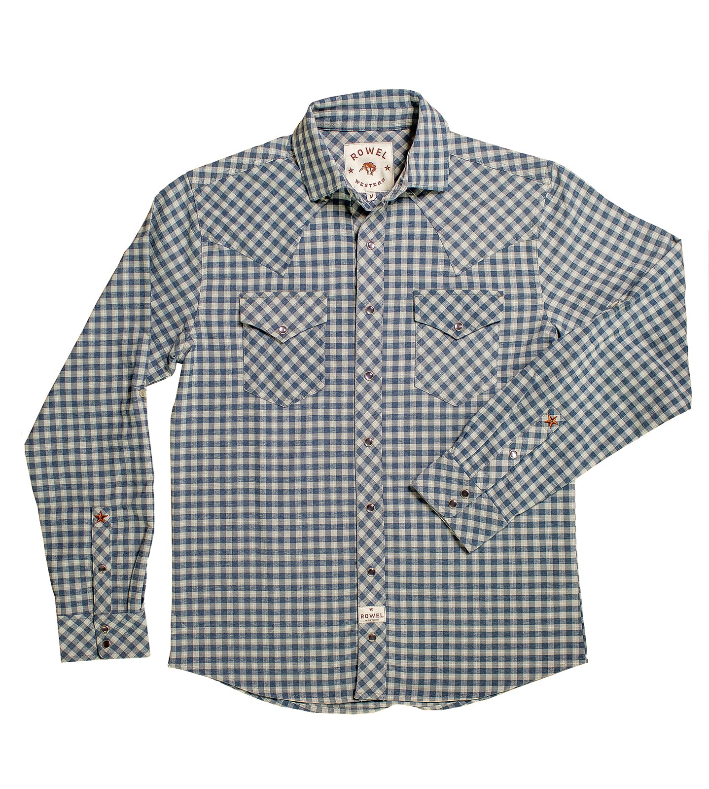 Navy Check Tech Flannel Workshirt – Rowel Western Wear