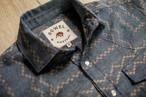 Sandy Denim Tech Flannel Workshirt