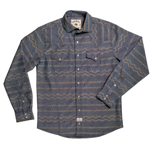 Sandy Denim Tech Flannel Workshirt