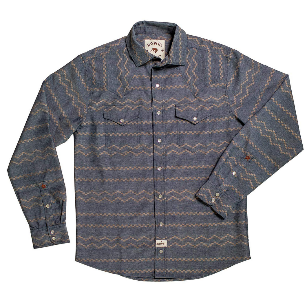 Sandy Denim Tech Flannel Workshirt