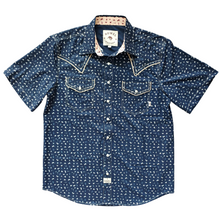 Load image into Gallery viewer, Rowel Western Icon Short Sleeve Performance Western Shirt
