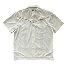 Load image into Gallery viewer, Pearl Snap Guayabera Performance Shirt--Pearl White
