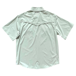 Sage Green Short Sleeve Performance Western Shirt
