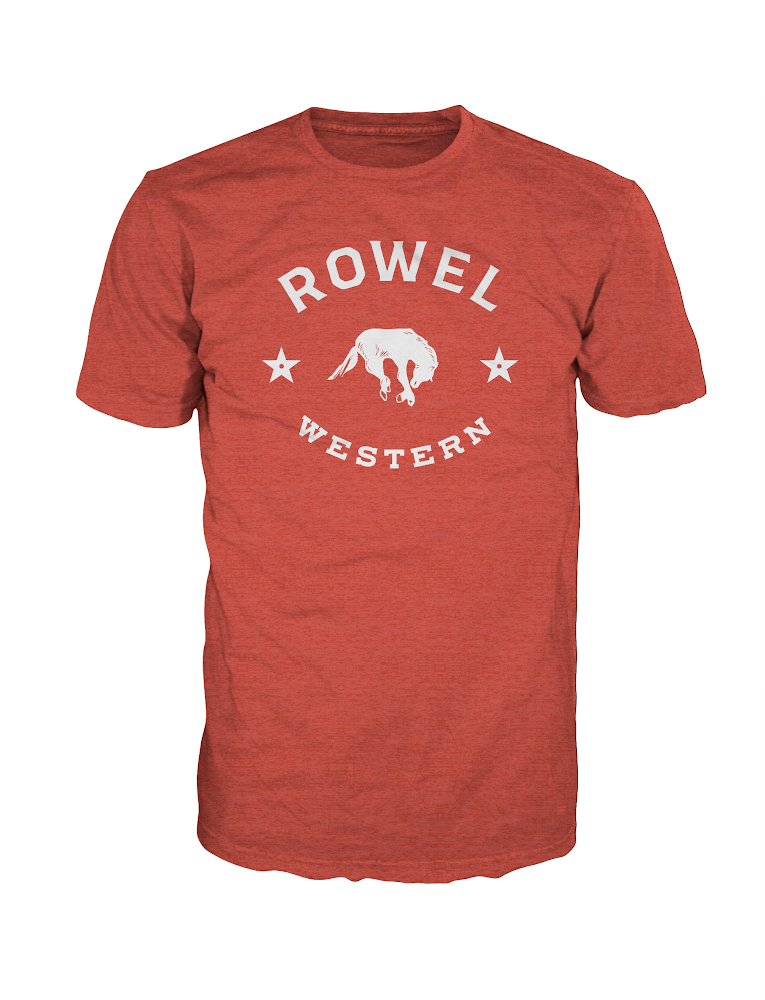 Adult Fire Red Rowel T-Shirt