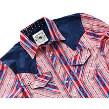 Load image into Gallery viewer, San Antonio Stripe Long Sleeve Performance Western Shirt

