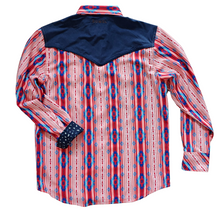 Load image into Gallery viewer, San Antonio Stripe Long Sleeve Performance Western Shirt
