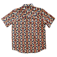 Load image into Gallery viewer, Zuni Diamond Short Sleeve Performance Western Shirt
